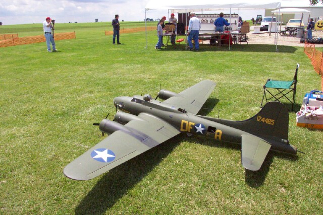 B-17 at Sirs Flying field