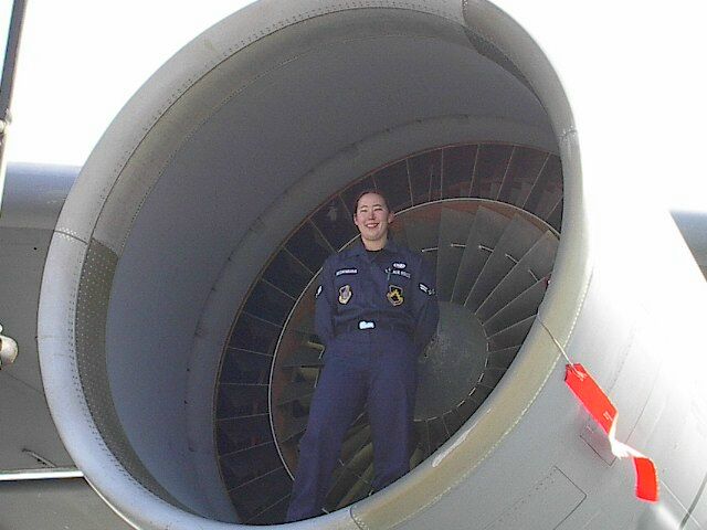 Lani in the C-5 intake